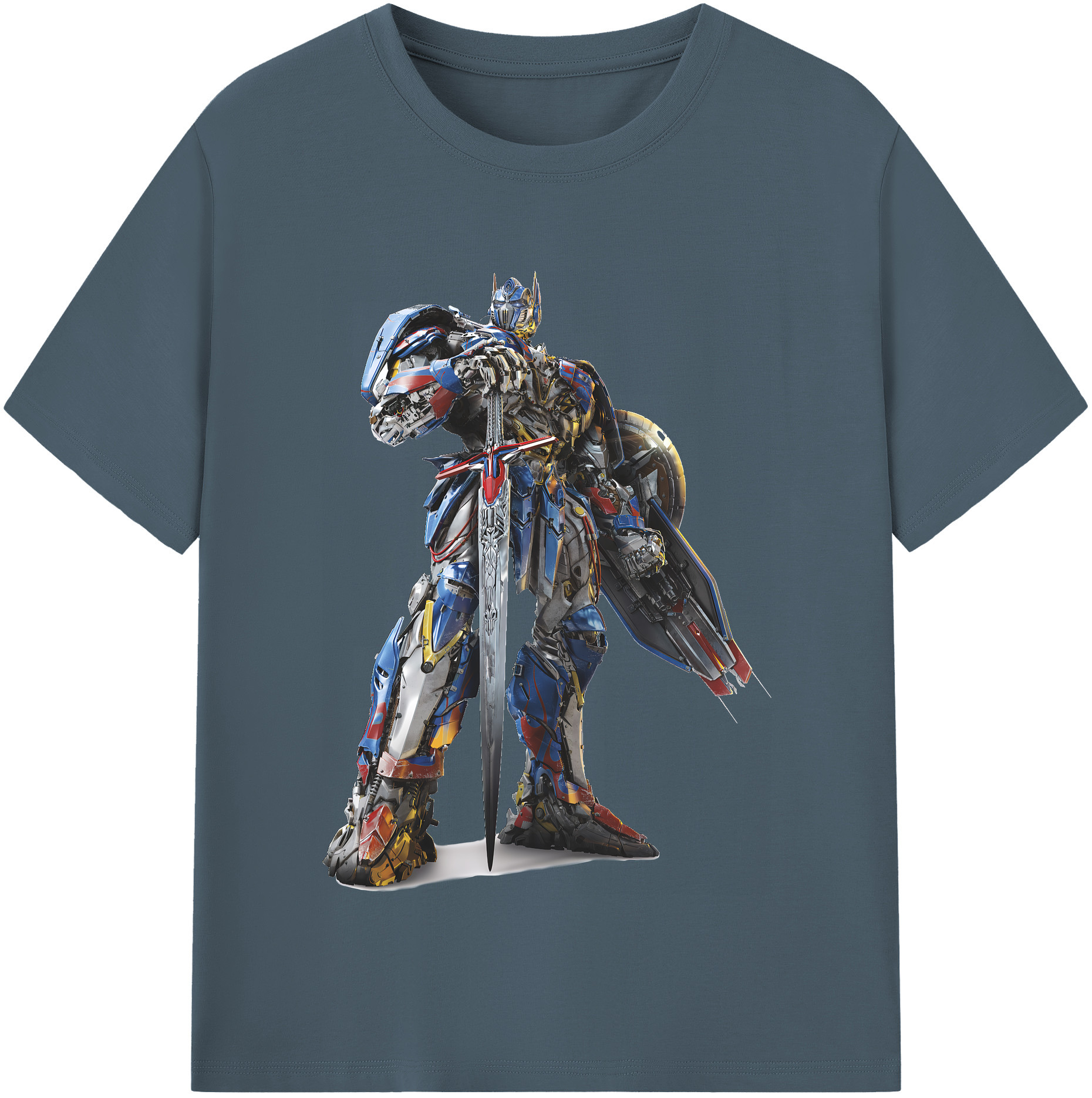 （画像用） Transformers トランスフォーマー 綿100％半袖Tシャツ（フロントプリント）